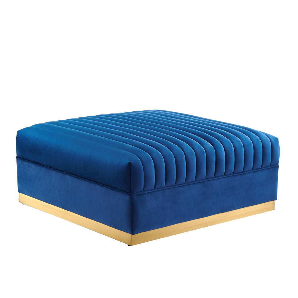 Sanguine Channel Tufted Performance Velvet 5-Piece Right-Facing Modular Sectional Sofa By Modway - EEI-5831 | Sectional | Modishstore - 17