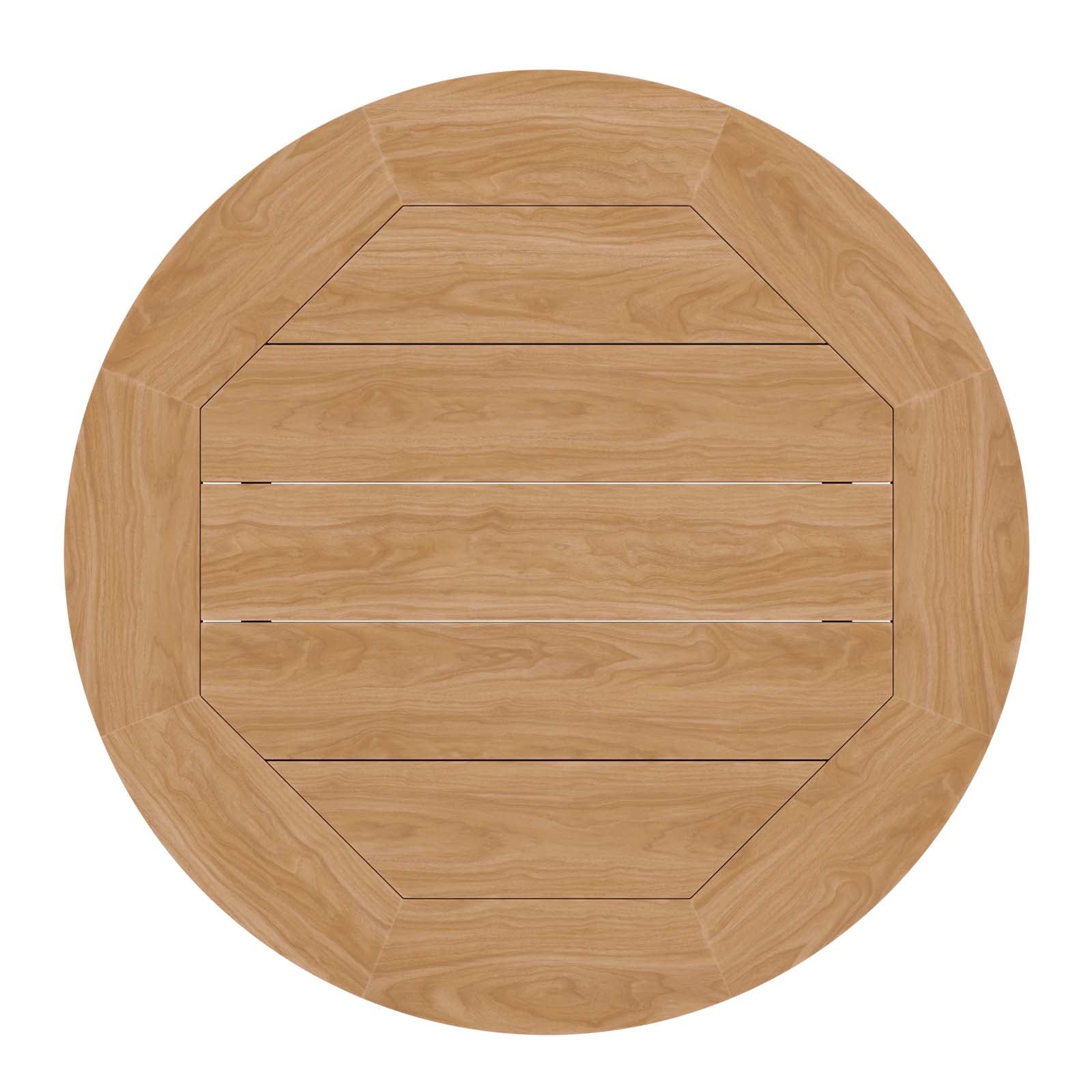 Brisbane 6-Piece Teak Wood Outdoor Patio Outdoor Patio Set By Modway - EEI-5833 | Outdoor Sofas, Loveseats & Sectionals | Modishstore - 14