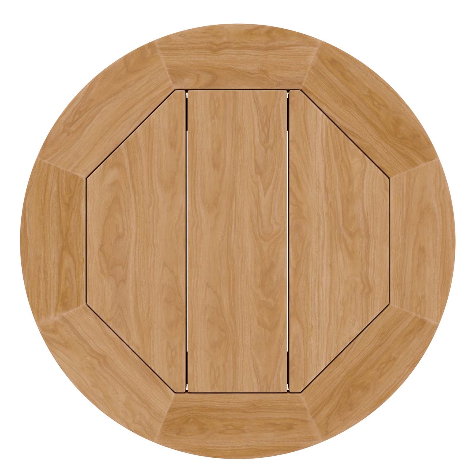 Brisbane 6-Piece Teak Wood Outdoor Patio Outdoor Patio Set By Modway - EEI-5833 | Outdoor Sofas, Loveseats & Sectionals | Modishstore - 32