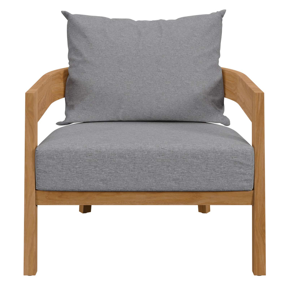 Brisbane 3-Piece Teak Wood Outdoor Patio Outdoor Patio Set By Modway - EEI-5835 | Outdoor Sofas, Loveseats & Sectionals | Modishstore - 8
