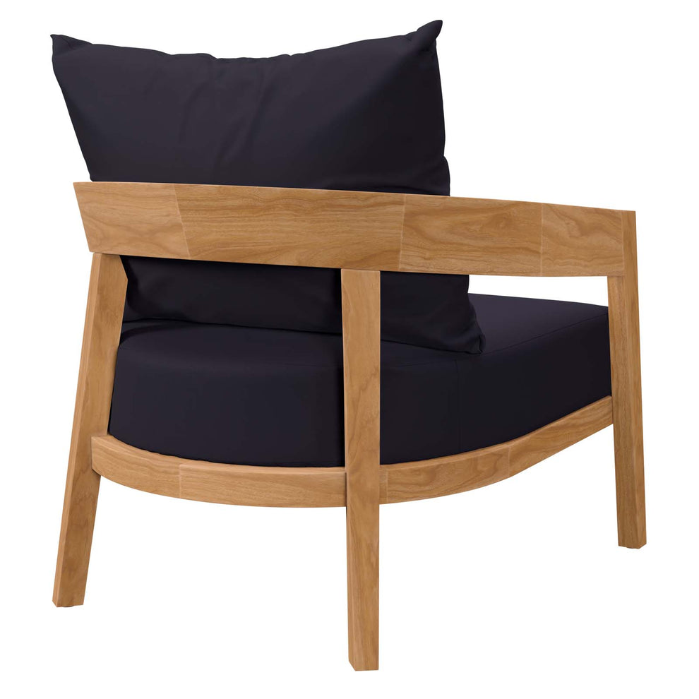 Brisbane 3-Piece Teak Wood Outdoor Patio Outdoor Patio Set By Modway - EEI-5835 | Outdoor Sofas, Loveseats & Sectionals | Modishstore - 29