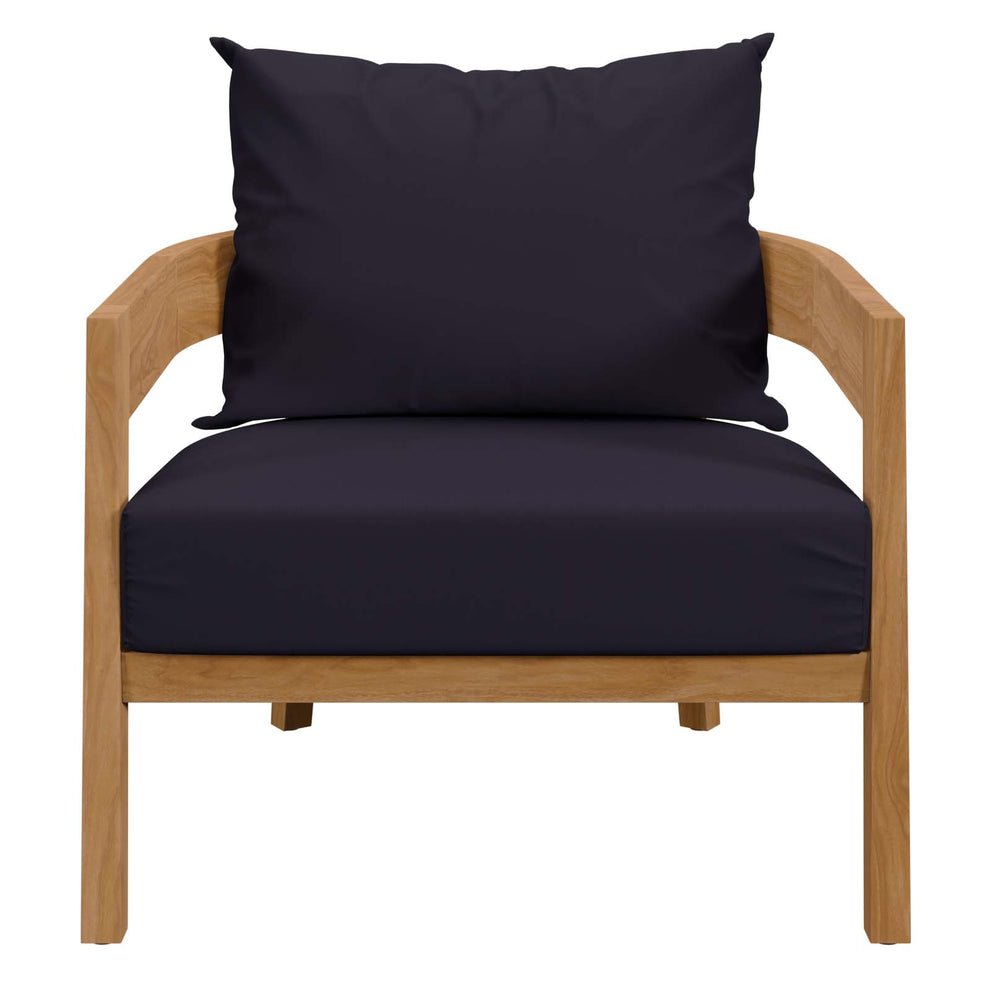 Brisbane 3-Piece Teak Wood Outdoor Patio Outdoor Patio Set By Modway - EEI-5835 | Outdoor Sofas, Loveseats & Sectionals | Modishstore - 30