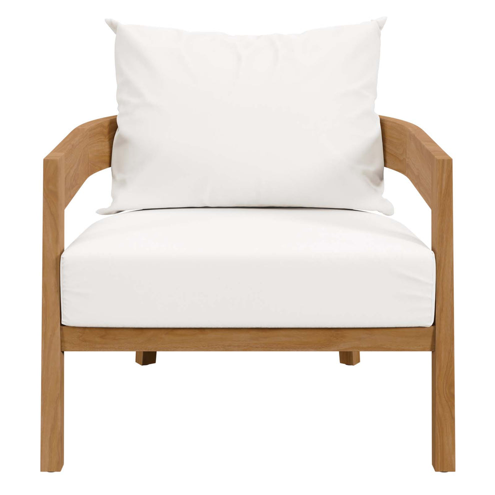 Brisbane 3-Piece Teak Wood Outdoor Patio Outdoor Patio Set By Modway - EEI-5835 | Outdoor Sofas, Loveseats & Sectionals | Modishstore - 41