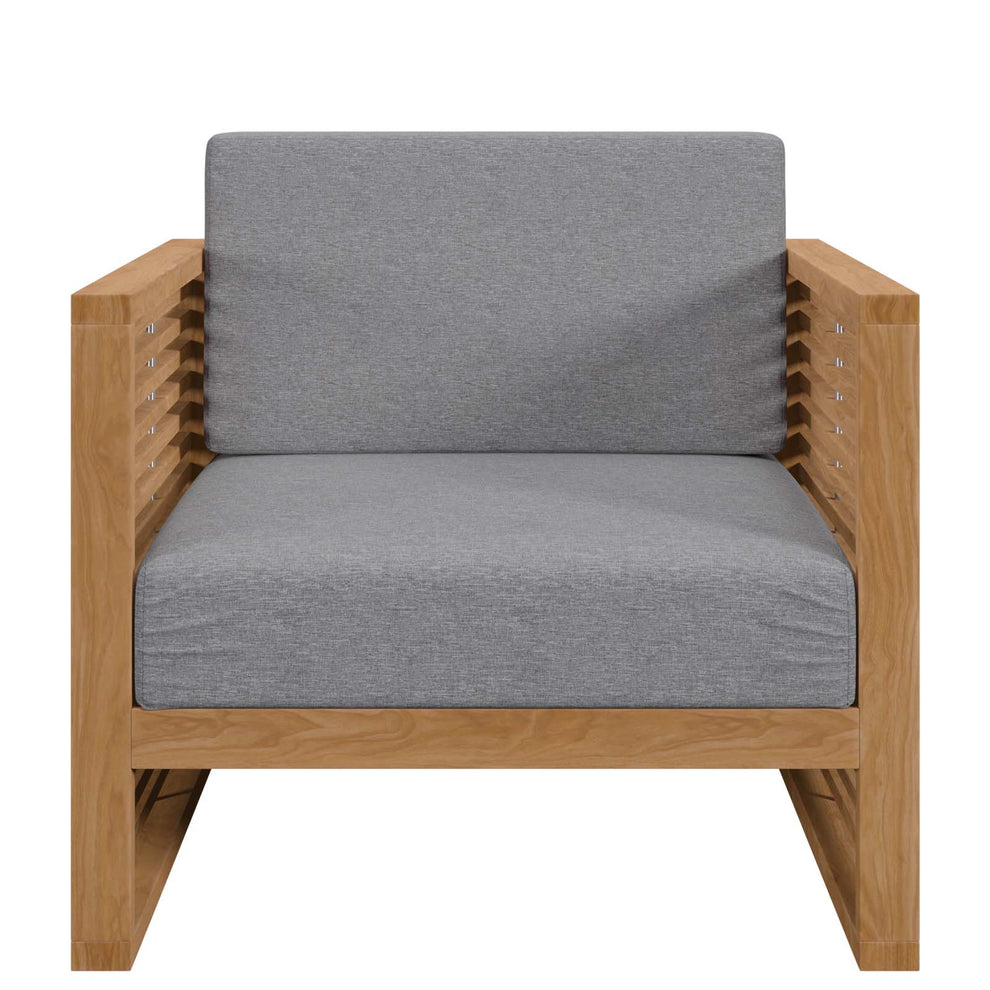 Carlsbad 6-Piece Teak Wood Outdoor Patio Outdoor Patio Set By Modway - EEI-5836 | Outdoor Sofas, Loveseats & Sectionals | Modishstore - 15