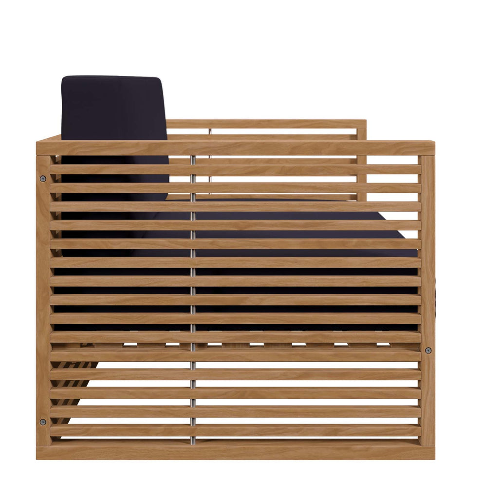 Carlsbad 6-Piece Teak Wood Outdoor Patio Outdoor Patio Set By Modway - EEI-5836 | Outdoor Sofas, Loveseats & Sectionals | Modishstore - 28