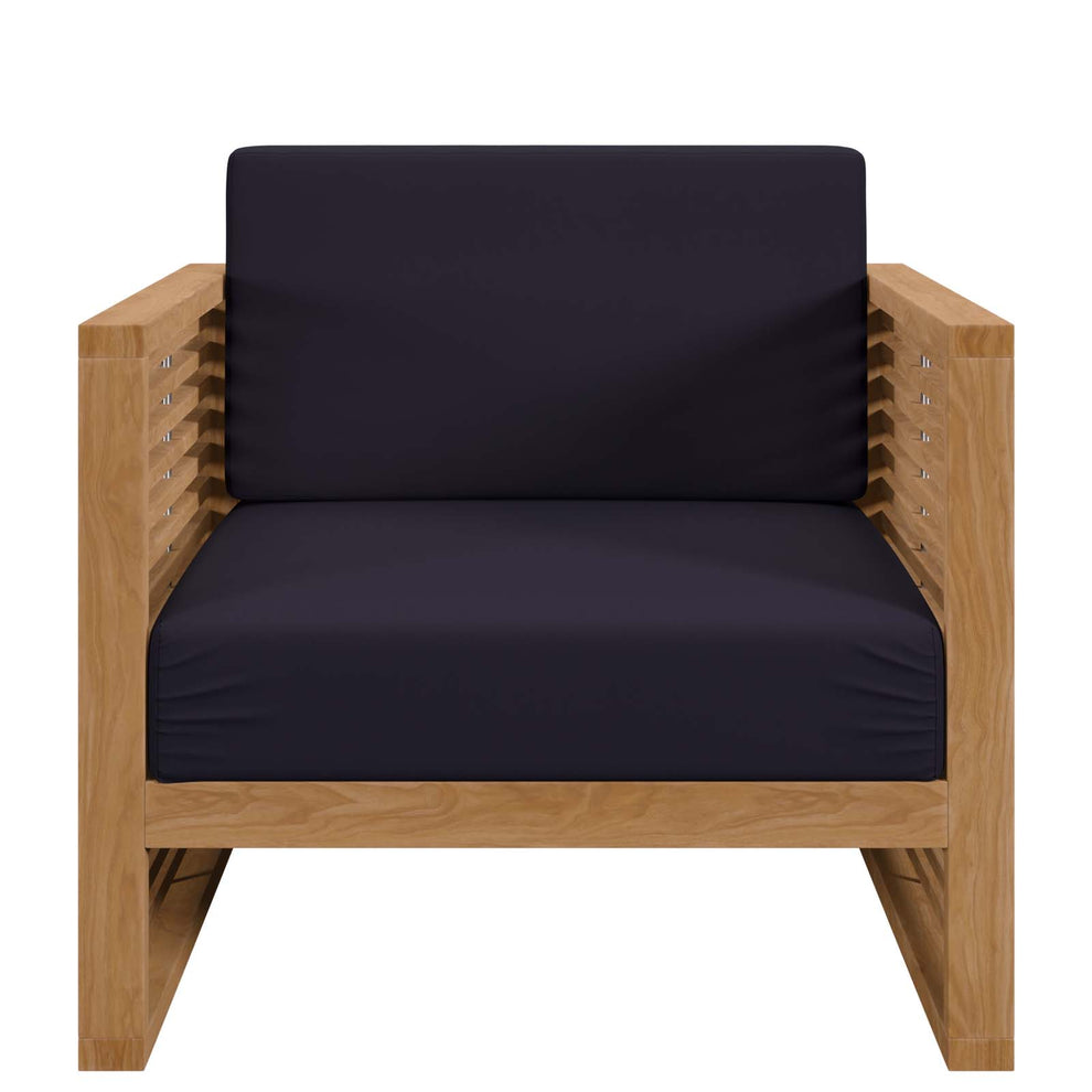 Carlsbad 6-Piece Teak Wood Outdoor Patio Outdoor Patio Set By Modway - EEI-5836 | Outdoor Sofas, Loveseats & Sectionals | Modishstore - 31