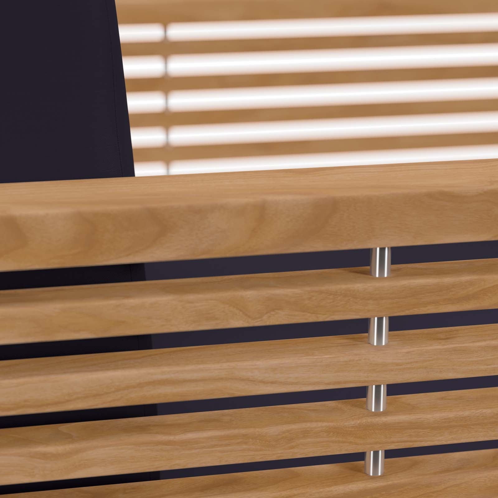 Carlsbad 3-Piece Teak Wood Outdoor Patio Outdoor Patio Set By Modway - EEI-5837 | Outdoor Sofas, Loveseats & Sectionals | Modishstore - 25