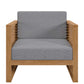Carlsbad 3-Piece Teak Wood Outdoor Patio Outdoor Patio Set By Modway - EEI-5838 | Outdoor Sofas, Loveseats & Sectionals | Modishstore - 8
