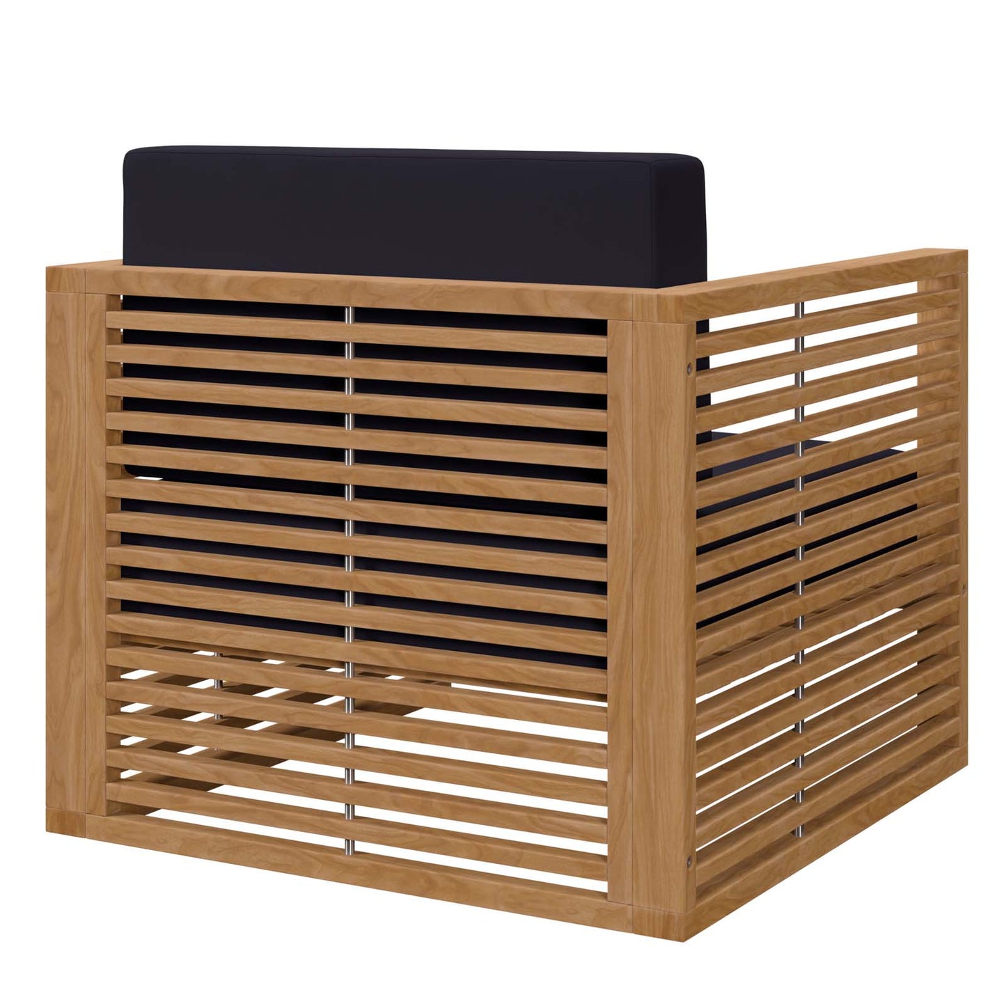 Carlsbad 3-Piece Teak Wood Outdoor Patio Outdoor Patio Set By Modway - EEI-5838 | Outdoor Sofas, Loveseats & Sectionals | Modishstore - 18