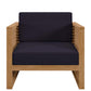 Carlsbad 3-Piece Teak Wood Outdoor Patio Outdoor Patio Set By Modway - EEI-5838 | Outdoor Sofas, Loveseats & Sectionals | Modishstore - 19