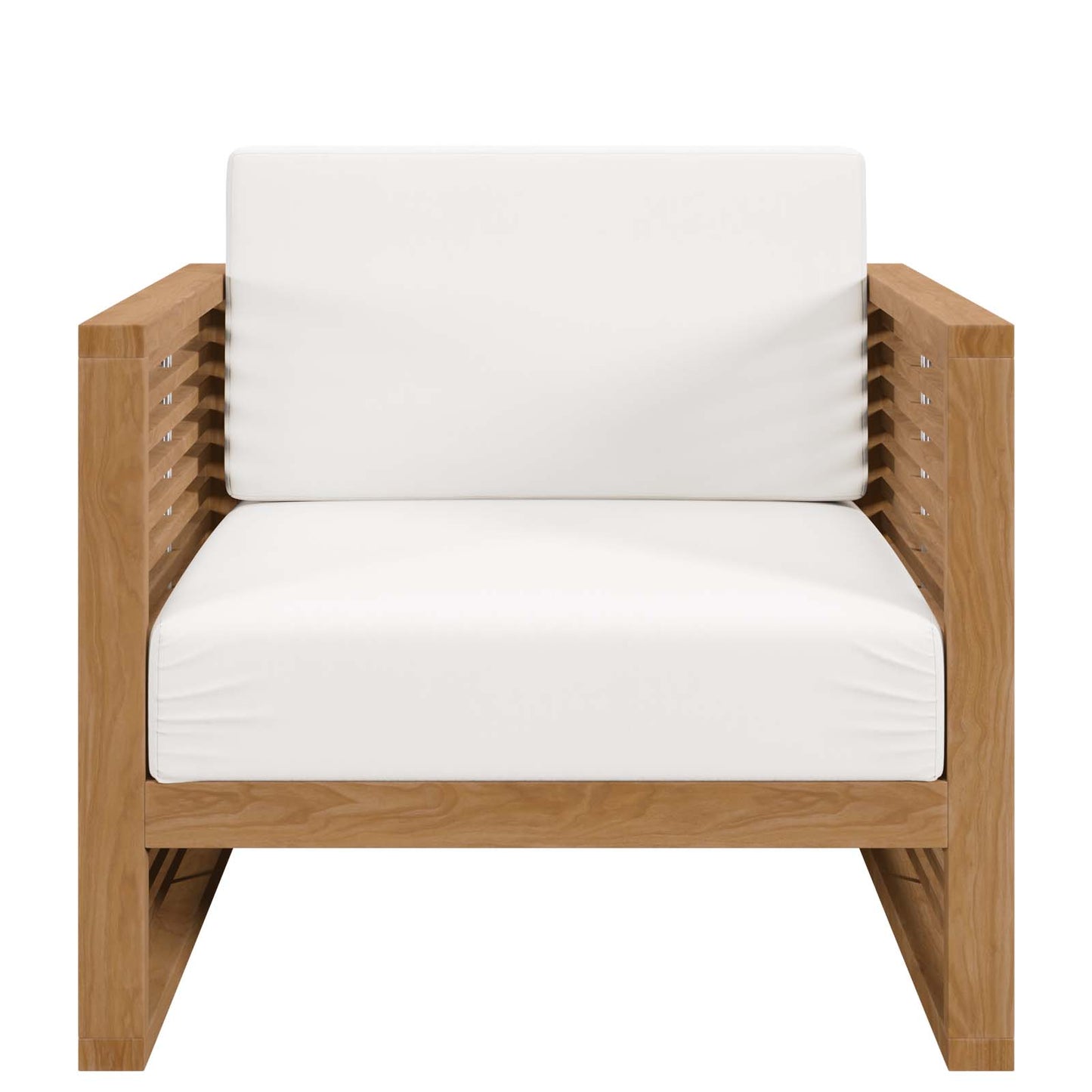 Carlsbad 3-Piece Teak Wood Outdoor Patio Outdoor Patio Set By Modway - EEI-5838 | Outdoor Sofas, Loveseats & Sectionals | Modishstore - 30