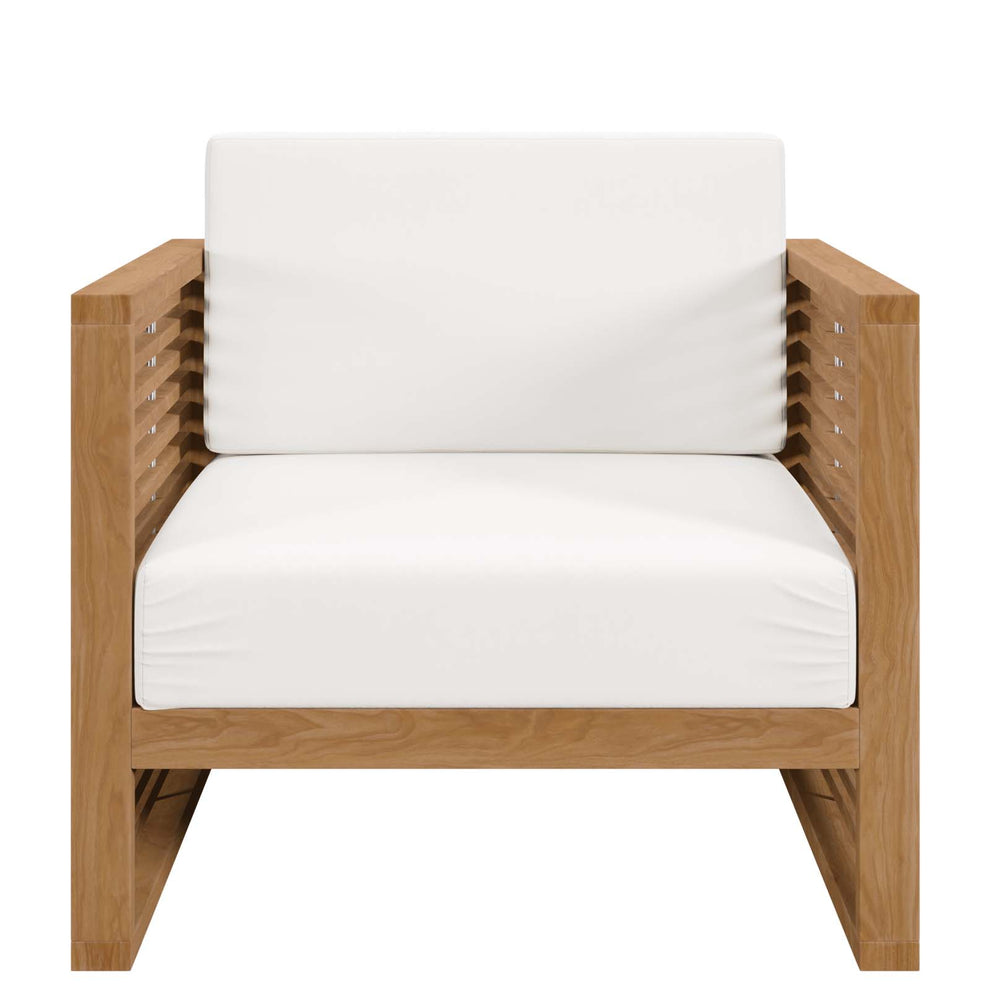 Carlsbad 3-Piece Teak Wood Outdoor Patio Outdoor Patio Set By Modway - EEI-5838 | Outdoor Sofas, Loveseats & Sectionals | Modishstore - 30