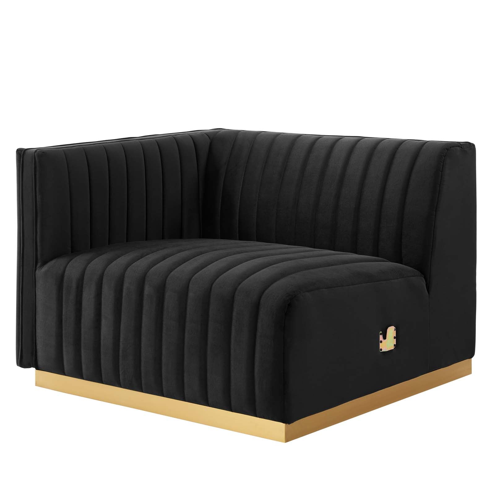 Conjure Channel Tufted Performance Velvet Sofa By Modway - EEI-5843 | Sofas | Modishstore - 8