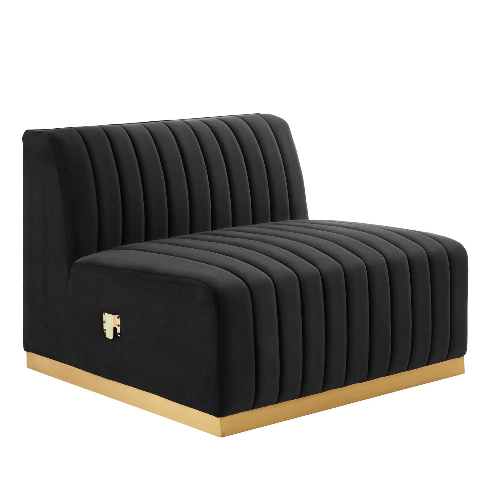 Conjure Channel Tufted Performance Velvet Sofa By Modway - EEI-5843 | Sofas | Modishstore - 11