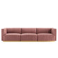 Conjure Channel Tufted Performance Velvet Sofa By Modway - EEI-5843 | Sofas | Modishstore - 20