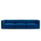 Conjure Channel Tufted Performance Velvet Sofa By Modway - EEI-5843 | Sofas | Modishstore - 46