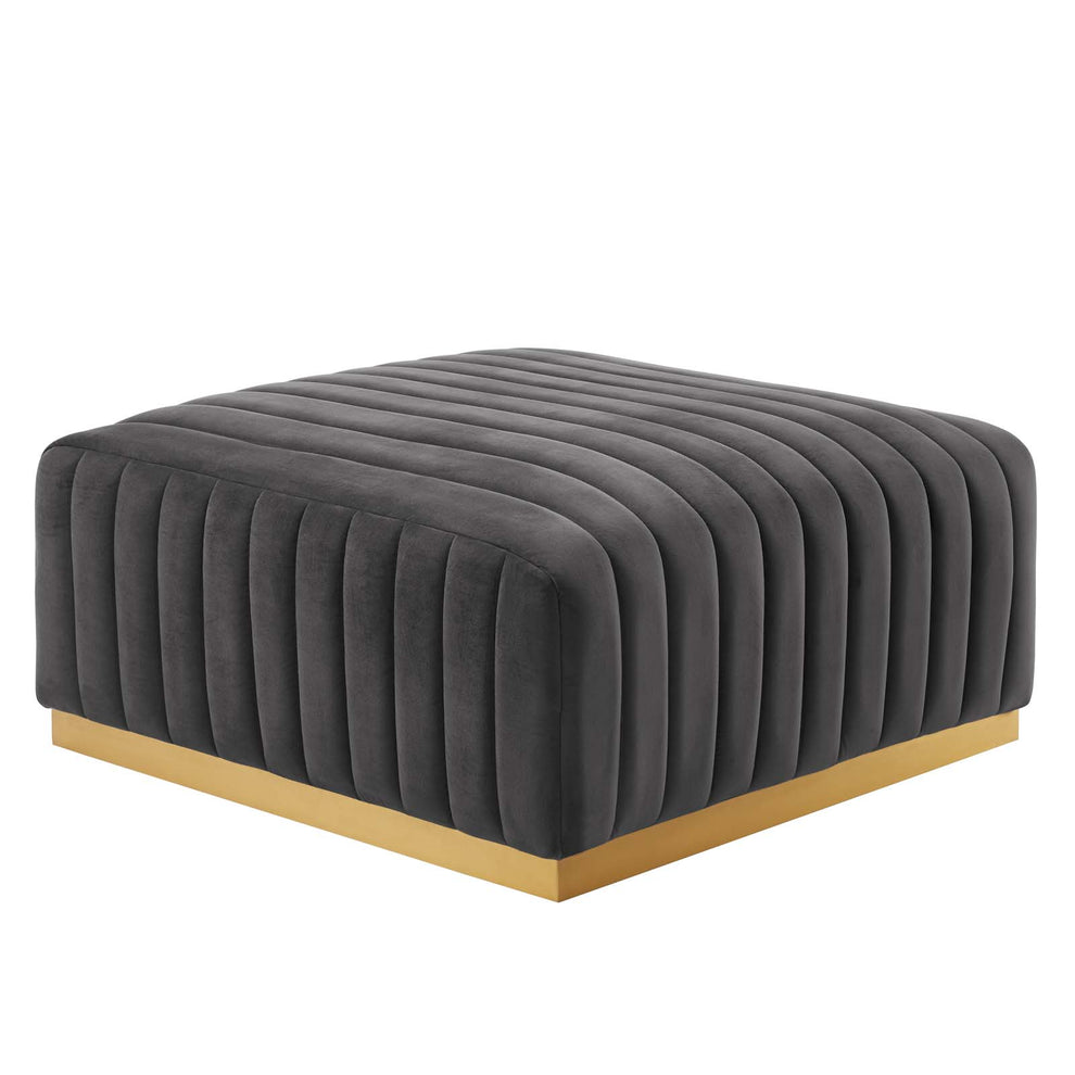 Conjure Channel Tufted Performance Velvet 6-Piece Sectional By Modway - EEI-5846 | Sectional | Modishstore - 36