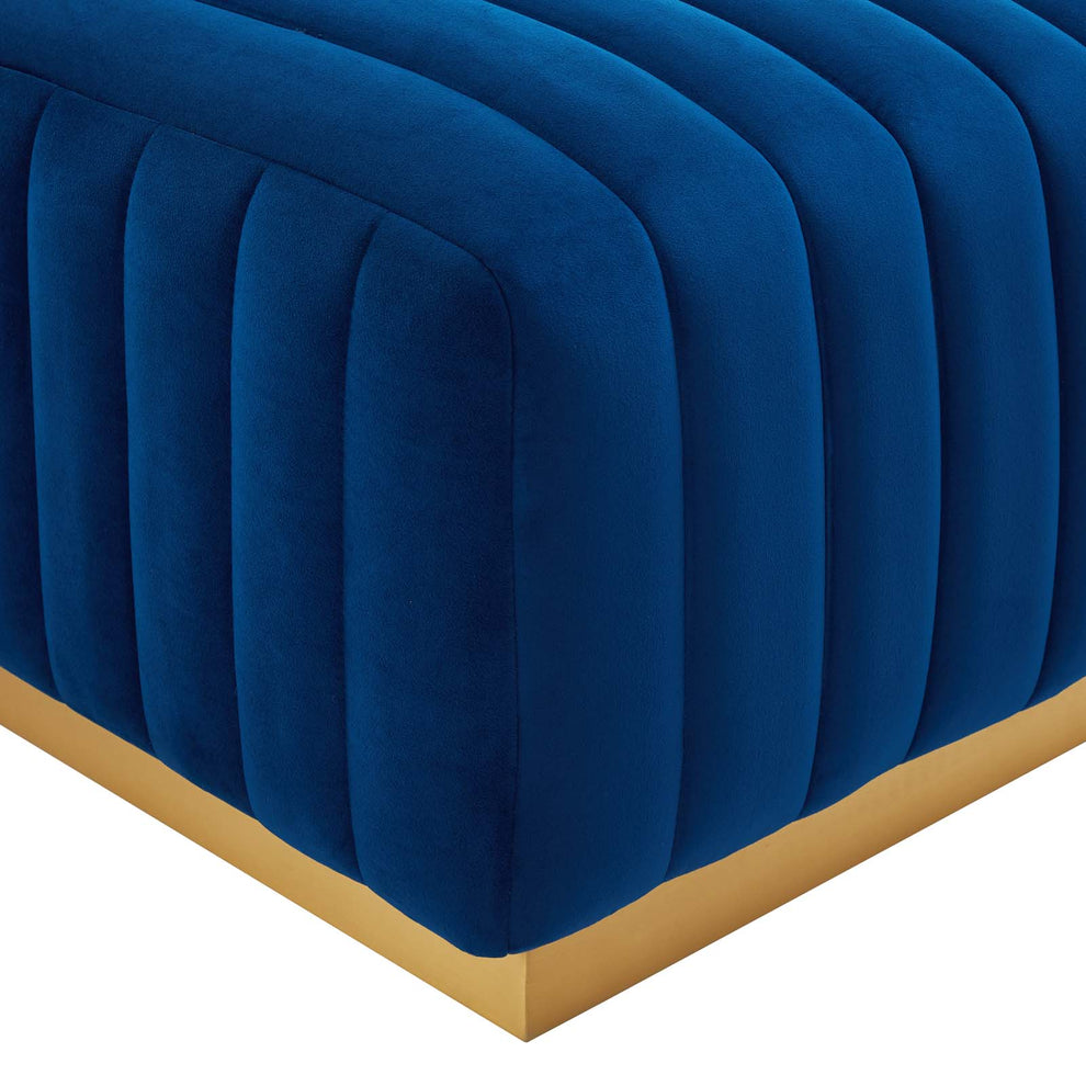 Conjure Channel Tufted Performance Velvet 6-Piece Sectional By Modway - EEI-5846 | Sectional | Modishstore - 54