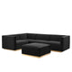 Conjure Channel Tufted Performance Velvet 5-Piece Sectional By Modway - EEI-5852 | Sectional | Modishstore - 66