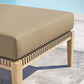 Clearwater Outdoor Patio Teak Wood Ottoman By Modway - EEI-5854 | Outdoor Ottomans | Modishstore - 13
