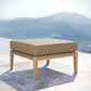 Clearwater Outdoor Patio Teak Wood Ottoman By Modway - EEI-5854 | Outdoor Ottomans | Modishstore - 14