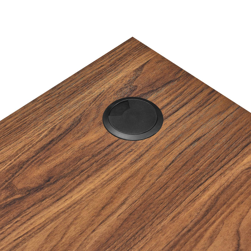 Transmit 55" Wall Mount Corner Wood Office Desk By Modway - EEI-5863 | Desks | Modishstore - 5