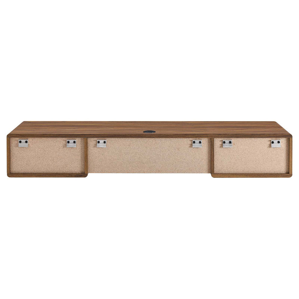 Transmit 60" Wall Mount Wood Office Desk By Modway - EEI-5864 | Desks | Modishstore - 4