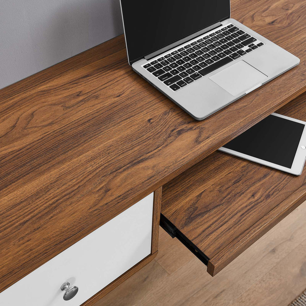 Transmit 60" Wall Mount Wood Office Desk By Modway - EEI-5864 | Desks | Modishstore - 9