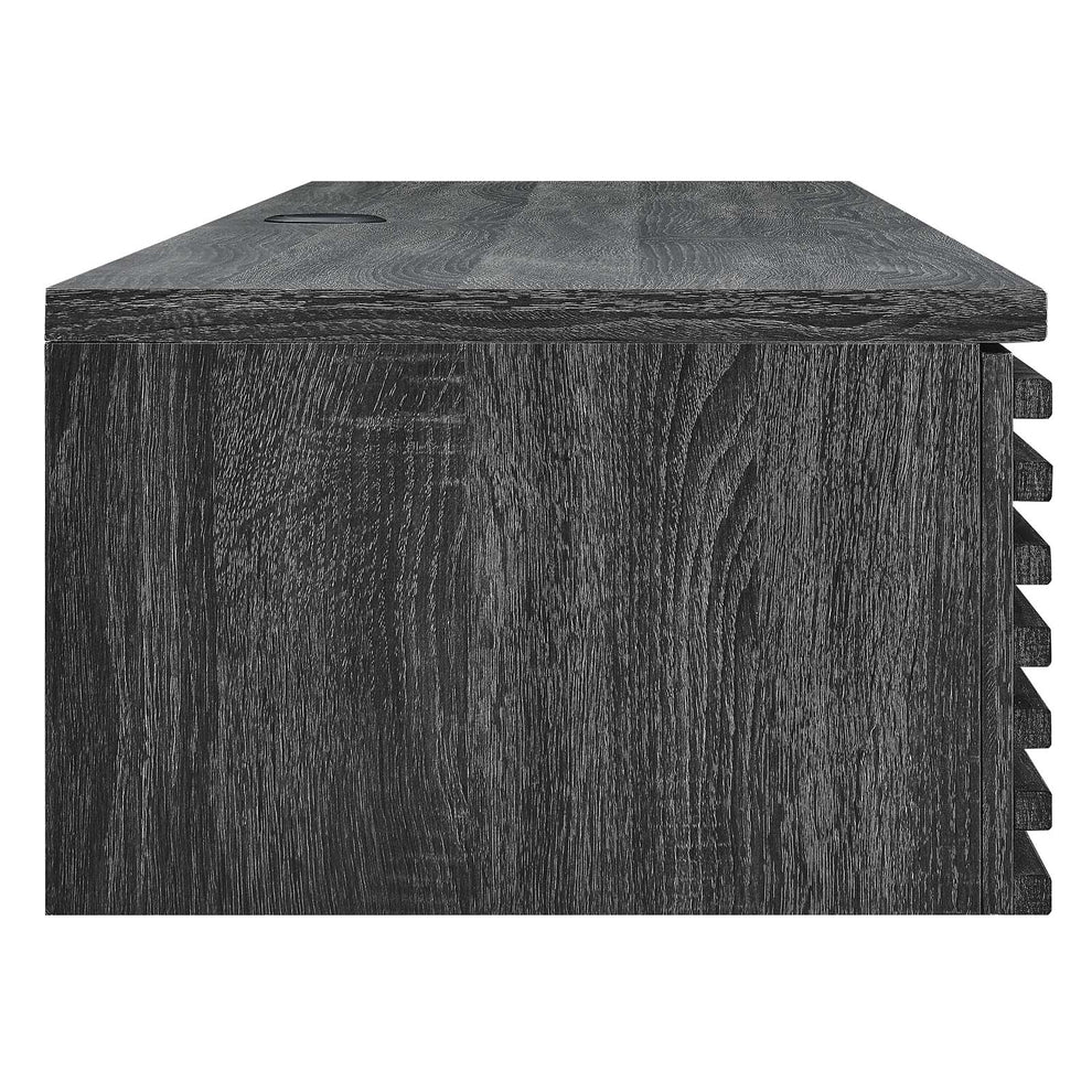 Render Wall Mount Wood Office Desk By Modway - EEI-5865 | Desks | Modishstore - 3