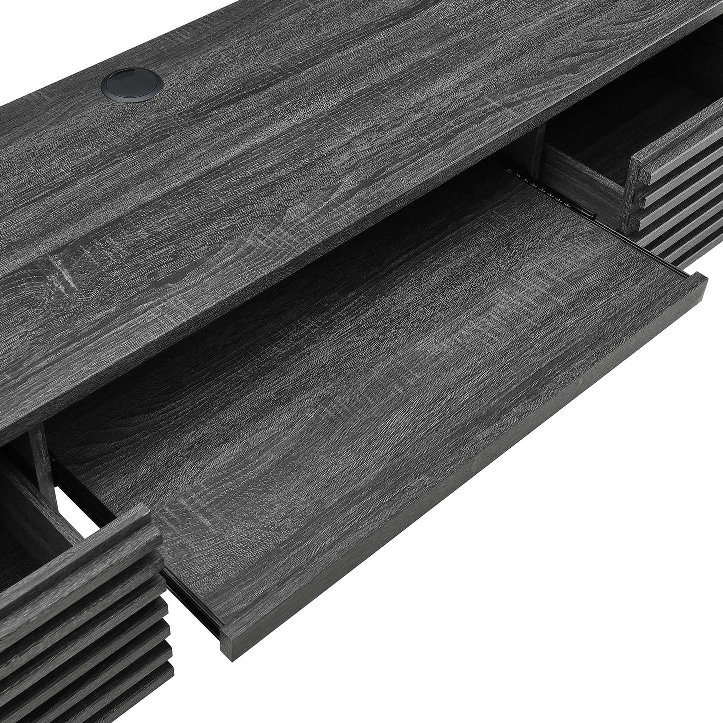 Render Wall Mount Wood Office Desk By Modway - EEI-5865 | Desks | Modishstore - 6