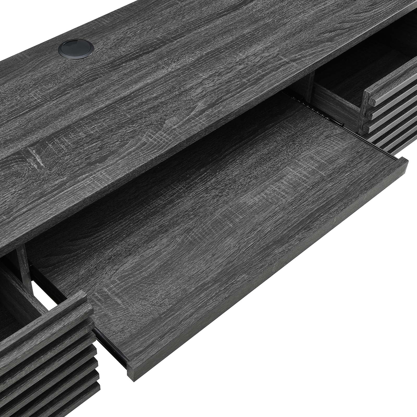 Render Wall Mount Wood Office Desk By Modway - EEI-5865 | Desks | Modishstore - 6