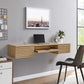 Render Wall Mount Wood Office Desk By Modway - EEI-5865 | Desks | Modishstore - 11