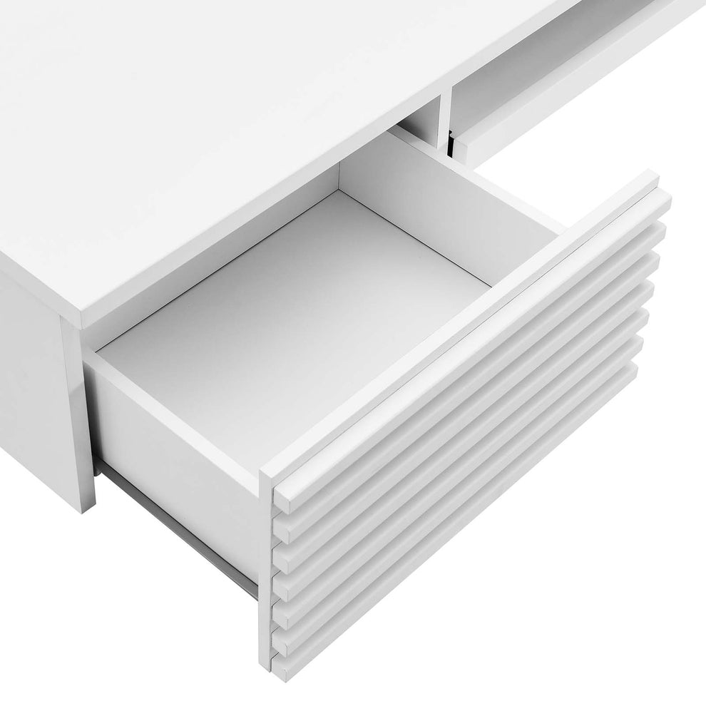 Render Wall Mount Wood Office Desk By Modway - EEI-5865 | Desks | Modishstore - 14