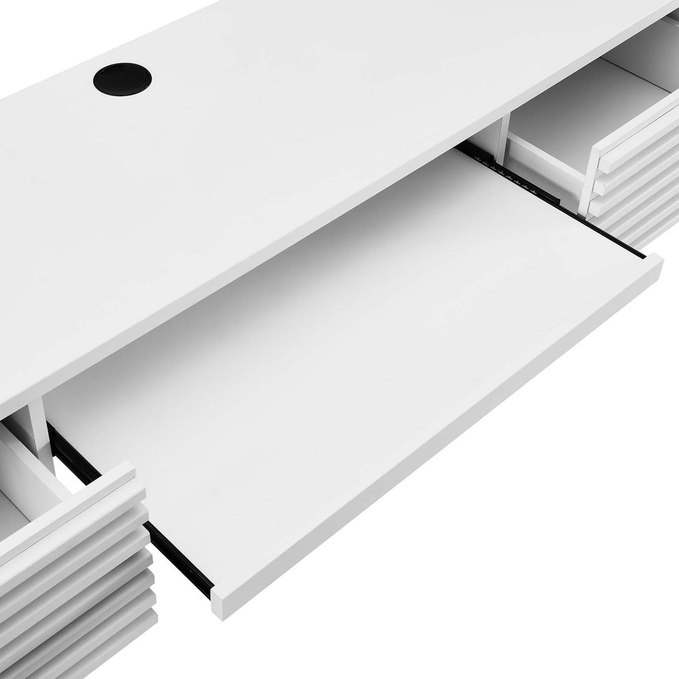 Render Wall Mount Wood Office Desk By Modway - EEI-5865 | Desks | Modishstore - 15