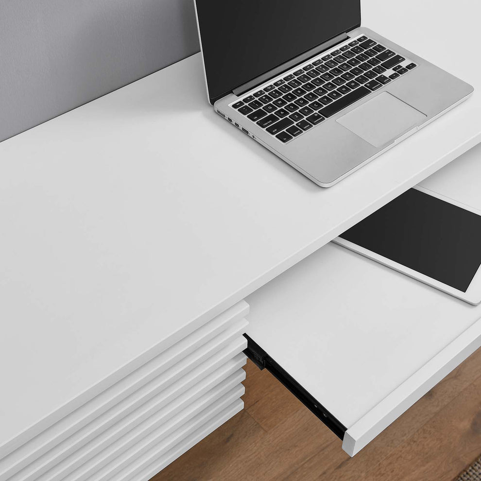 Render Wall Mount Wood Office Desk By Modway - EEI-5865 | Desks | Modishstore - 18