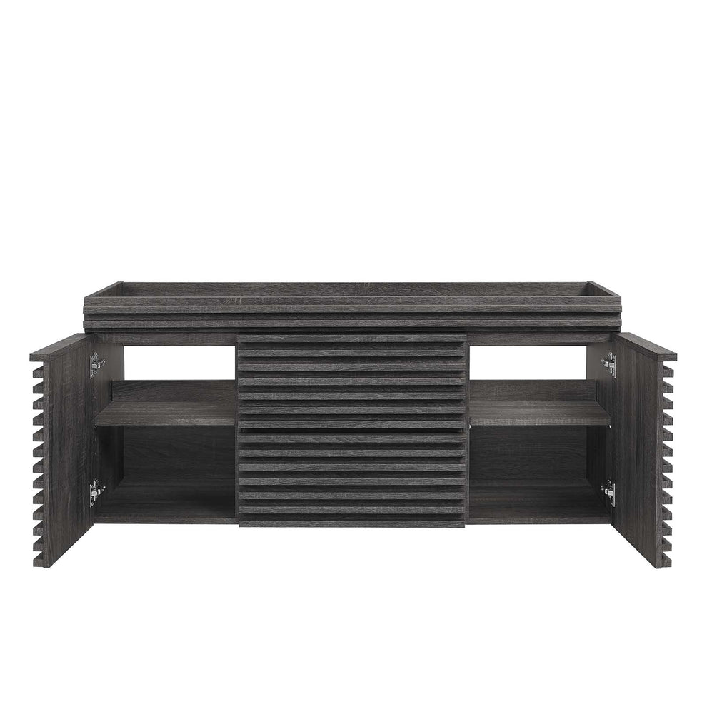 Render 48" Wall-Mount Bathroom Vanity Cabinet By Modway - EEI-5866 | Bathroom Accessories | Modishstore - 4