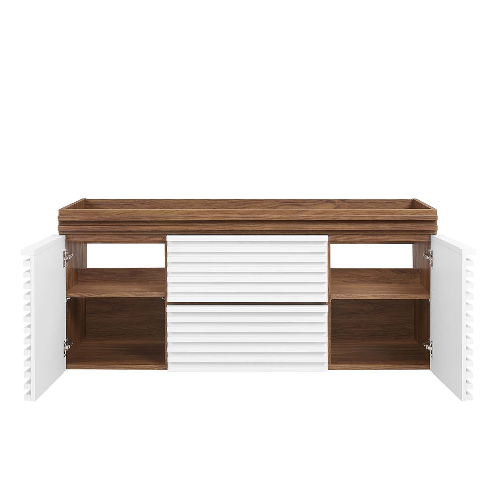 Render 48" Wall-Mount Bathroom Vanity Cabinet By Modway - EEI-5866 | Bathroom Accessories | Modishstore - 45