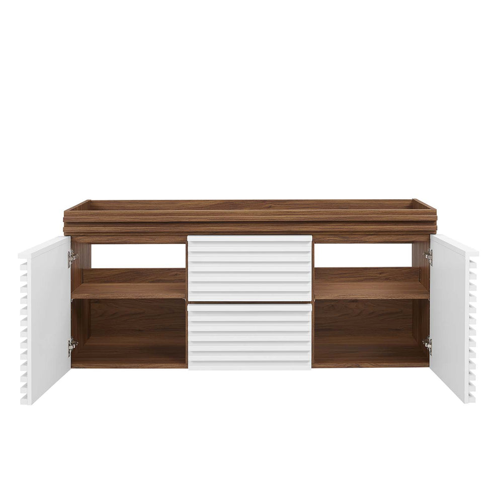 Render 48" Wall-Mount Bathroom Vanity Cabinet By Modway - EEI-5867 | Bathroom Accessories | Modishstore - 45