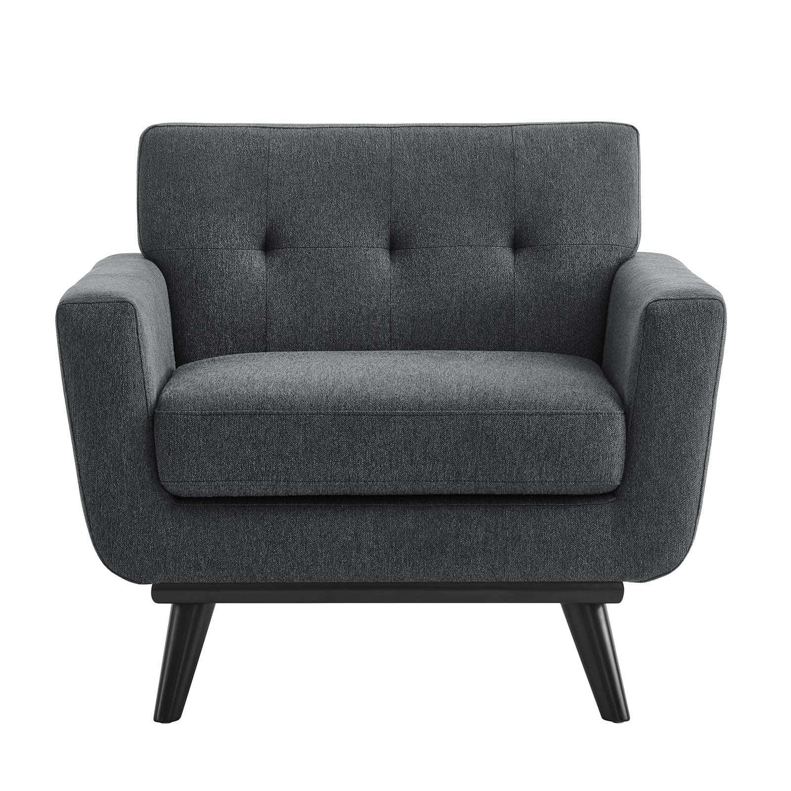 Engage Herringbone Fabric Armchair By Modway - EEI-5868-BEI | Armchairs |  Modishstore - 13