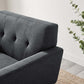Engage Herringbone Fabric Armchair By Modway - EEI-5868-BEI | Armchairs |  Modishstore - 15