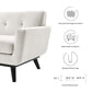 Engage Herringbone Fabric Armchair By Modway - EEI-5868-BEI | Armchairs |  Modishstore - 22