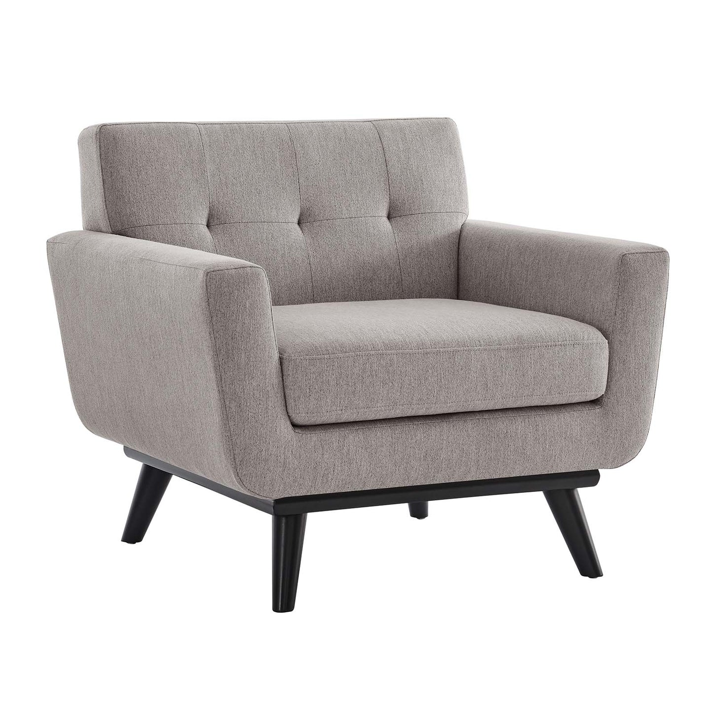 Engage Herringbone Fabric Armchair By Modway - EEI-5868-BEI | Armchairs |  Modishstore - 25