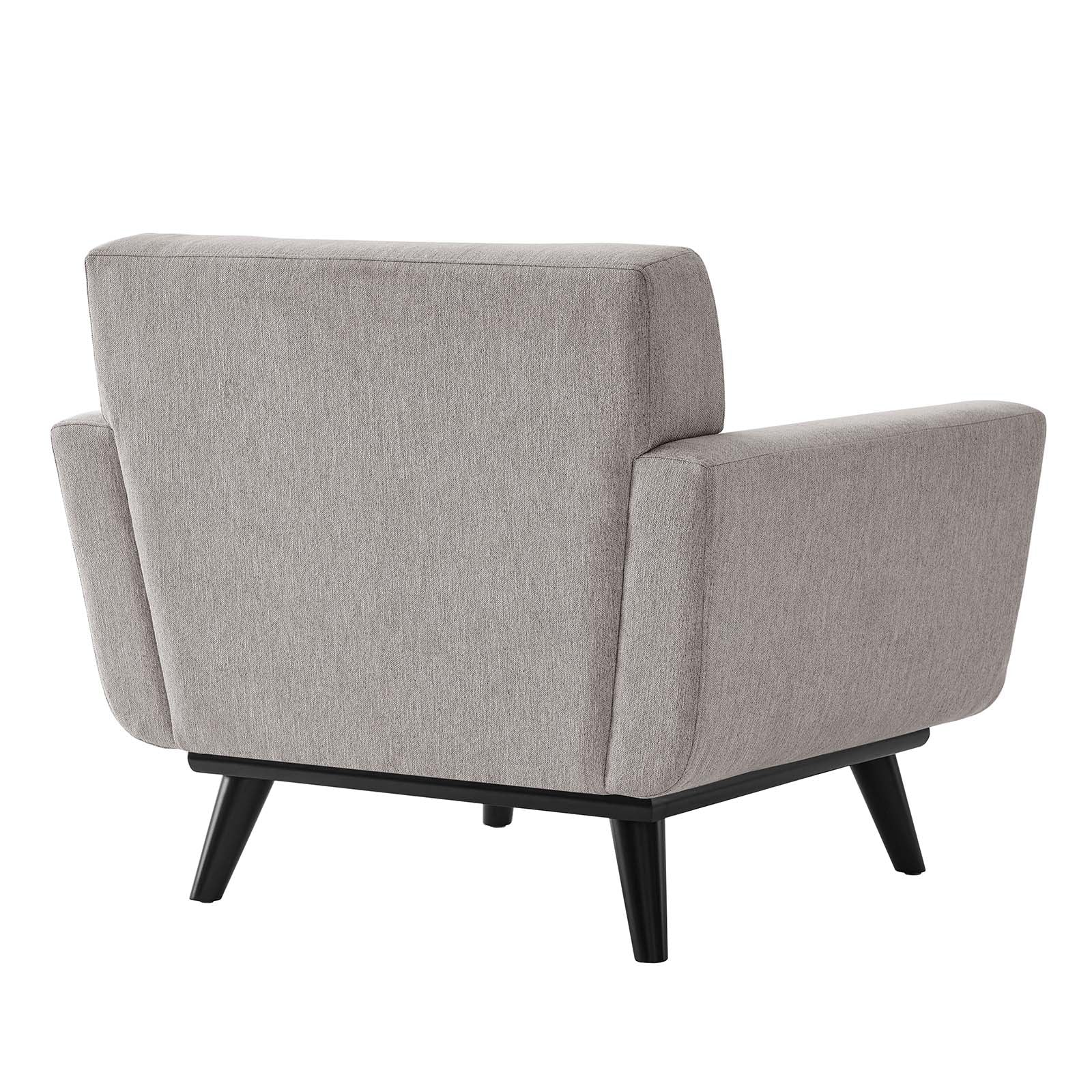 Engage Herringbone Fabric Armchair By Modway - EEI-5868-BEI | Armchairs |  Modishstore - 27