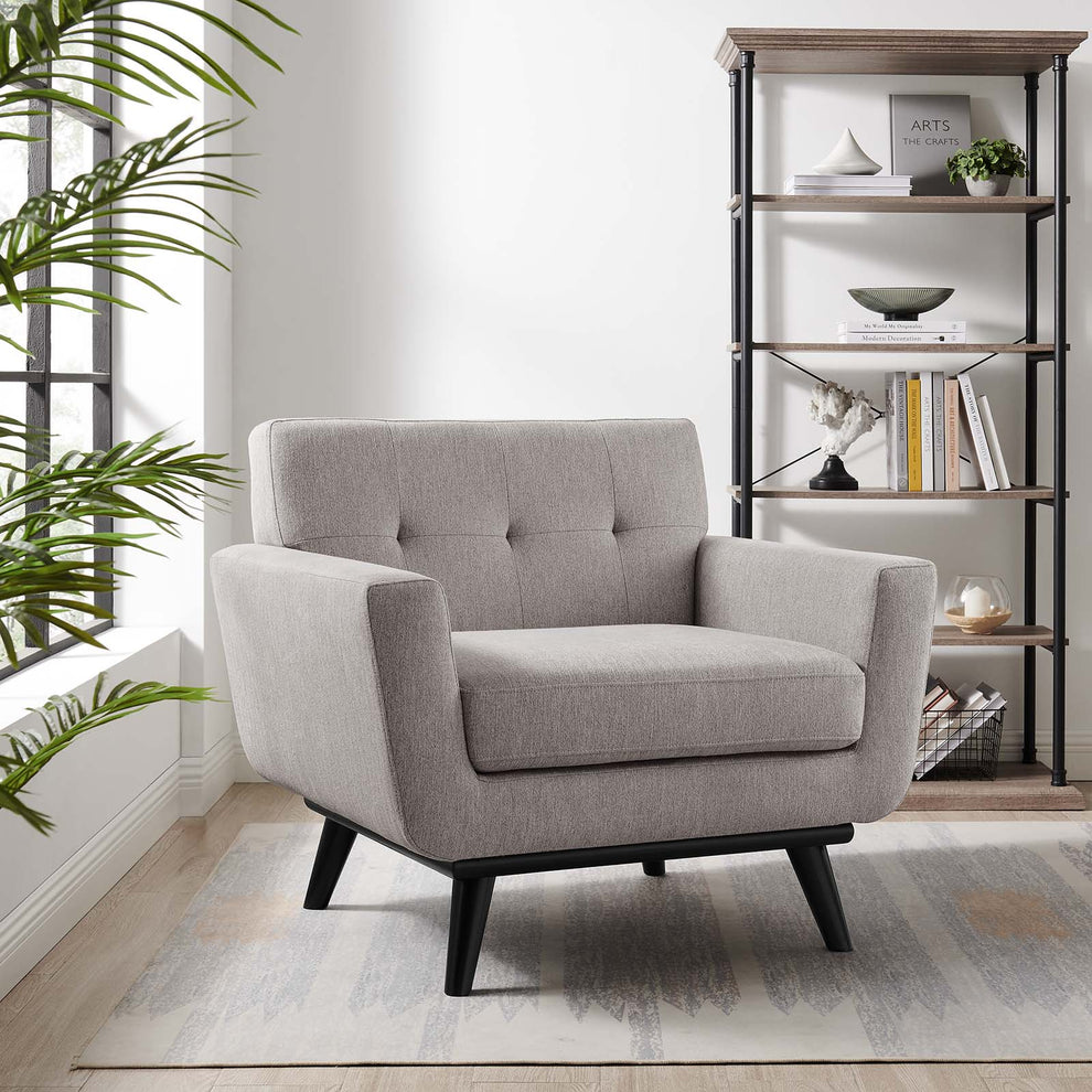 Engage Herringbone Fabric Armchair By Modway - EEI-5868 | Armchairs | Modishstore - 32