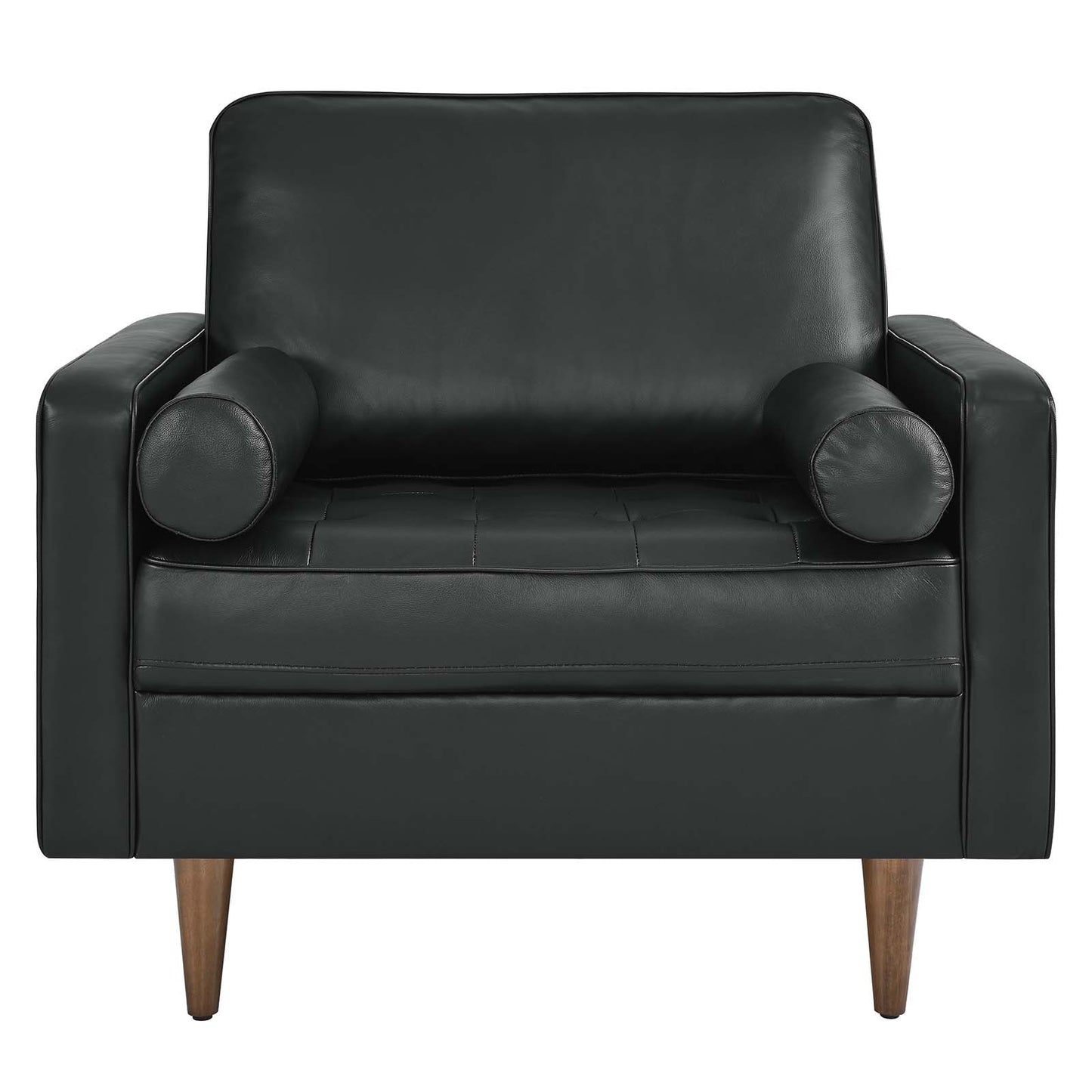 Valour Leather Armchair By Modway - EEI-5869 | Armchairs | Modishstore - 5