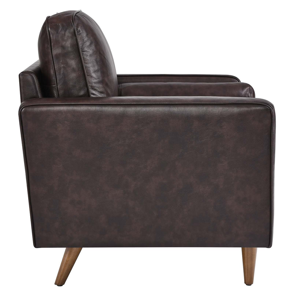 Valour Leather Armchair By Modway - EEI-5869 | Armchairs | Modishstore - 22