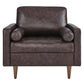 Valour Leather Armchair By Modway - EEI-5869 | Armchairs | Modishstore -23