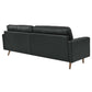 Valour 88" Leather Sofa By Modway - EEI-5871 | Sofas | Modishstore - 4