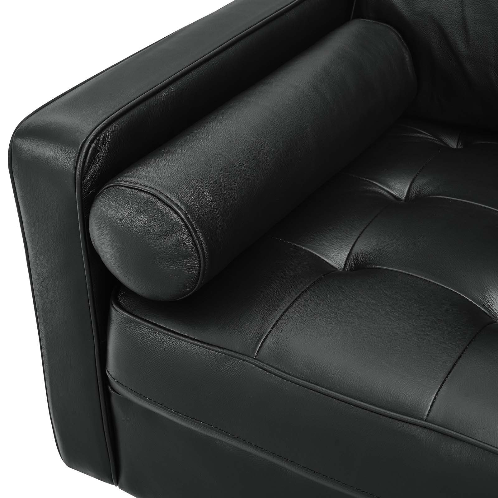 Valour 88" Leather Sofa By Modway - EEI-5871 | Sofas | Modishstore - 7