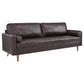Valour 88" Leather Sofa By Modway - EEI-5871 | Sofas | Modishstore - 9